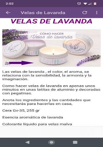 Velas Aromáticas screenshot 5