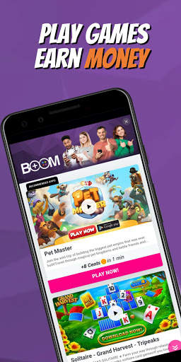 BOOM - Earn Money Play Games स्क्रीनशॉट 1