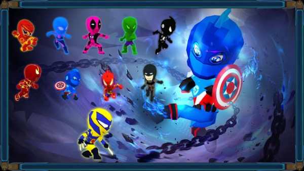 Superhero Kids Fighting screenshot 3