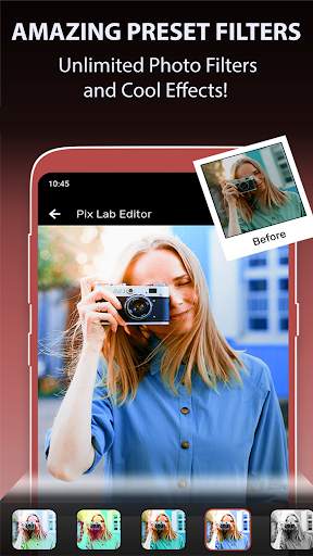 Pixart Photo Editor: Photo Preset, Blur Background 7 تصوير الشاشة