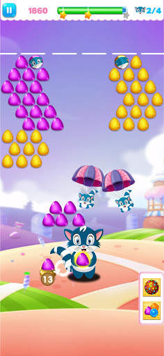 Candy Cat Rescue Bubble Shooter screenshot 5