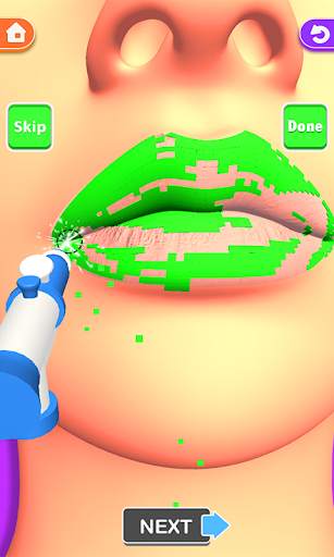 Lips Done! Satisfying 3D Lip Art ASMR Game screenshot 2