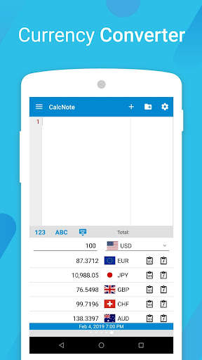 CalcNote - Notepad Calculator screenshot 2