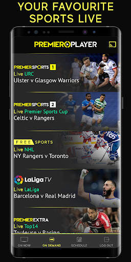 Premier Sports Player screenshot 1