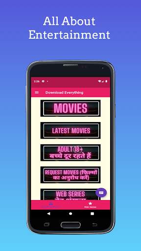 Free Movies Download App - Download All movies -HD screenshot 1