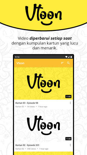 Vtoon : Video Kartun Anak Indonesia screenshot 3