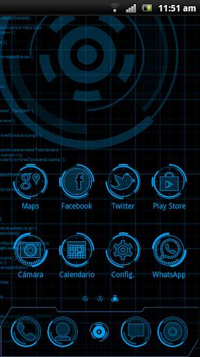 JARVIS MARK - Theme GO Launcher EX screenshot 2