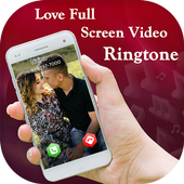 Love Full Screen Video Ringtone For Incoming Call icon