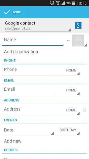 True Contacts скриншот 1