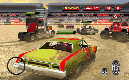 Real Car Demolition Derby Race screenshot 15