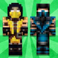 Mortal Skin Kombat For Minecraft logo