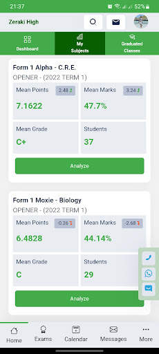 Zeraki Analytics 2 تصوير الشاشة