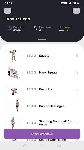 Shark Gym : Fitness & Conditioning Workout App screenshot 5