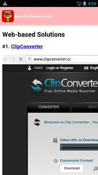 guide  vedio downloader screenshot 1