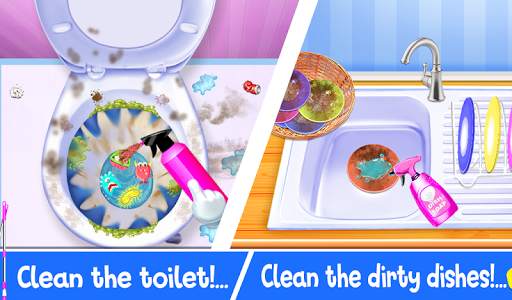 Clean Up - Cleaning Girls Games स्क्रीनशॉट 9