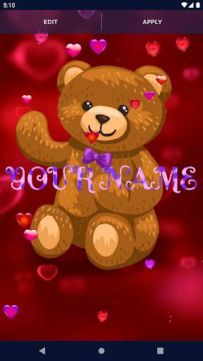 Teddy Bear Live Wallpaper screenshot 2