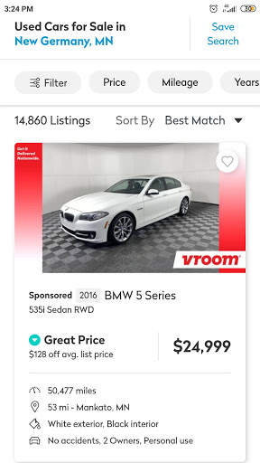 Used Cars Germany स्क्रीनशॉट 4