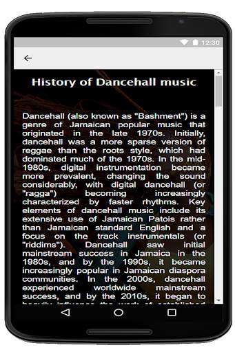 Dancehall music radio screenshot 3