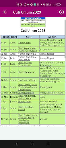 Kalendar Kuda Malaysia - 2023 screenshot 15