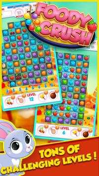 Foody Crush Mania Fruits Land screenshot 4