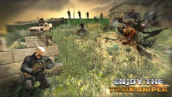 Sniper Kereta Shooter Sim screenshot 21