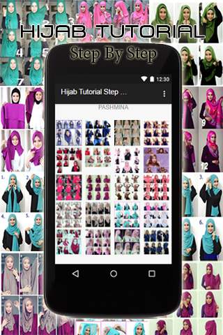 Hijab Tutorial Step By Step screenshot 2