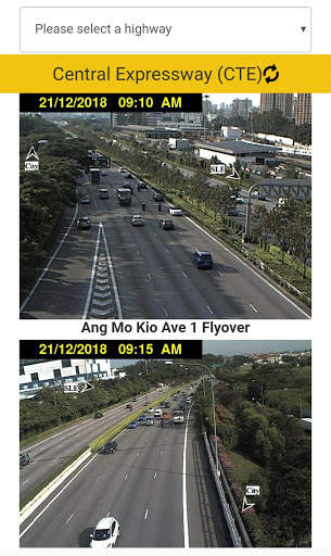 Trafficiti - Singapore LIVE Traffic Cameras 4 تصوير الشاشة
