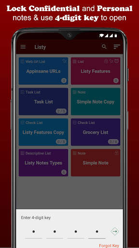 Listy - Notes, Lists, Check Lists, URL List & More screenshot 5