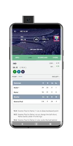 Cricket Live Score - Instant Live Chat and Score screenshot 3