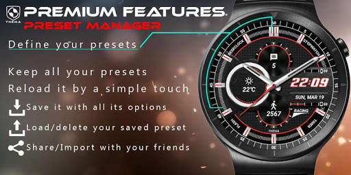 Racing Watch Face & Clock Widget screenshot 7