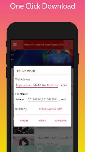 Six Video Downloader - Free Video Downloader 2019 screenshot 2
