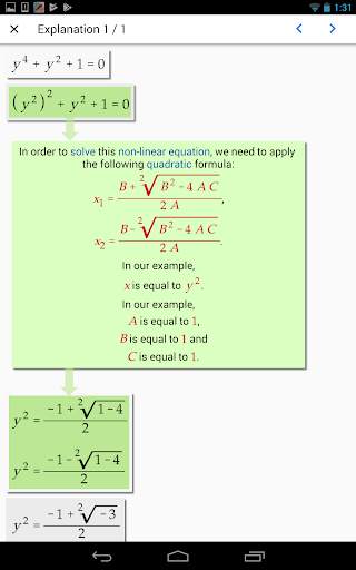 ALGEBRATOR-step-by-step solver screenshot 11