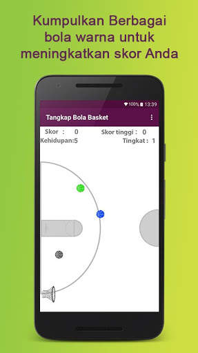 Tangkap Bola Basket screenshot 3