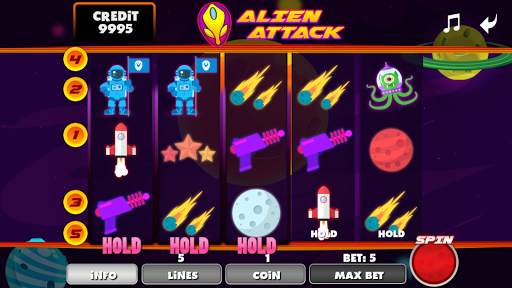 Free Slots: Alien Attack screenshot 6