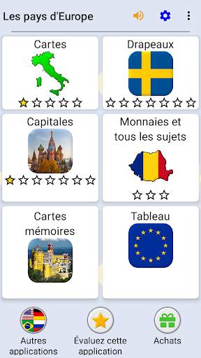 Tous les pays d'Europe - Les drapeaux et capitales screenshot 3
