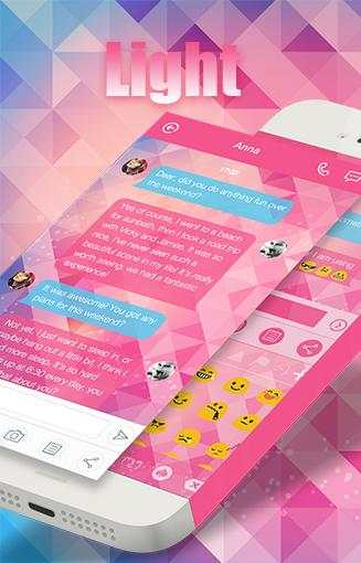 Light Messages Theme screenshot 3