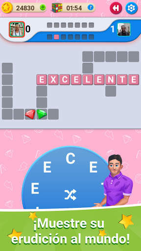 🍎Crossword Online: Taza de la palabra screenshot 1