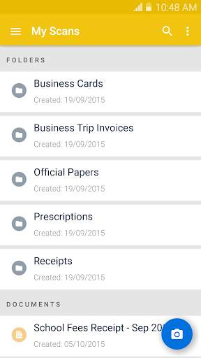 Docfy Lite - Scan to Fax screenshot 1