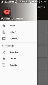 My Videos My Live Status screenshot 1