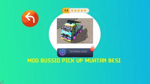 Mod Bussid Pick Up Terpal screenshot 4