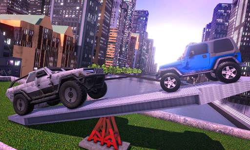 SeeSaw Ramp Car Balance Driving Challenge screenshot 4