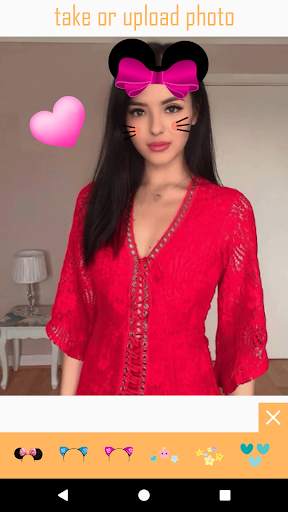 Minie Stickers Photo Editor स्क्रीनशॉट 1