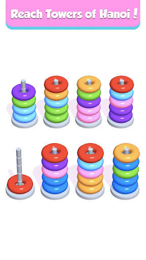 Hoop Stack - Color Puzzle Game screenshot 4