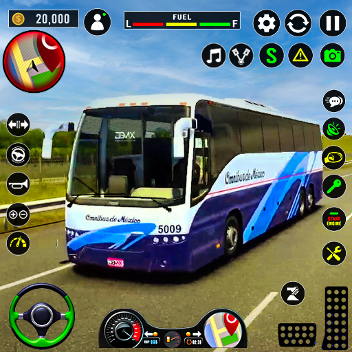 Bus Games: Coach Bus Driving أيقونة