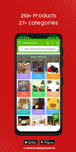 Healthy Master - Dry Fruits Online - Snacks screenshot 2