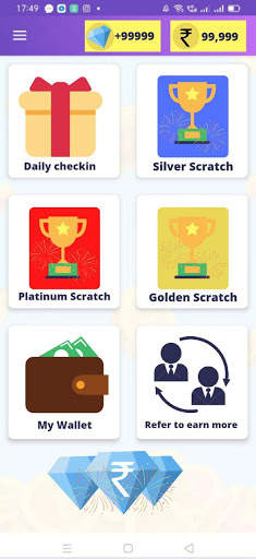 Scratch and Win - Free Diamonds Fire & FF Diamonds screenshot 1