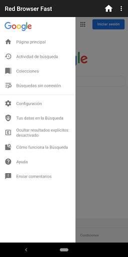 Red Browser Fast screenshot 1