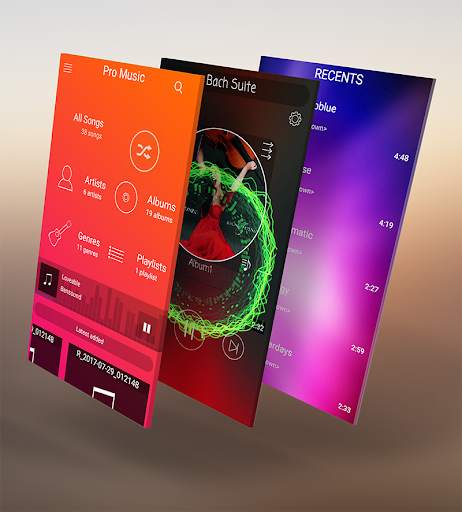 Pro Musica - Music Player screenshot 1
