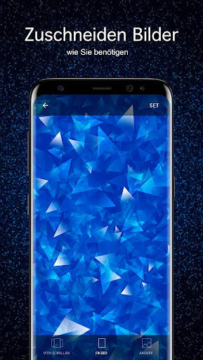 Blaue Hintergrundbilder 4K screenshot 3