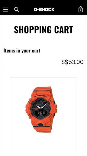 G-SHOCK CASIO screenshot 1